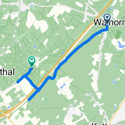 Radwegeverbindungen Walhorn-Herbesthal 