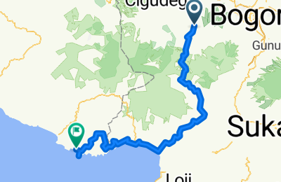Route in der Bikemap App öffnen