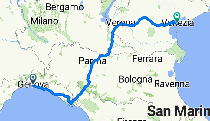 14 Genoa to Venice