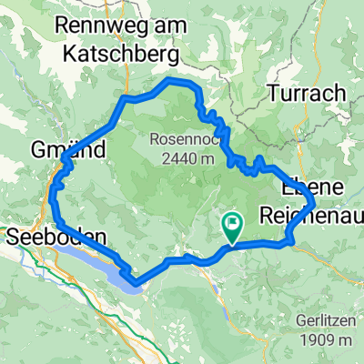 Bad Kleinkirchheim-Nockalmstraße-Gmünd-Millstättersee