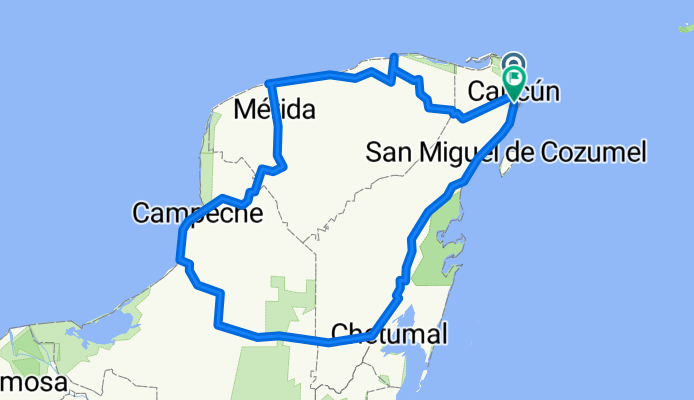 Mexico Yucatan-Runde Test