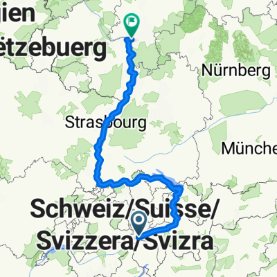 Andermatt to Russelsheim
