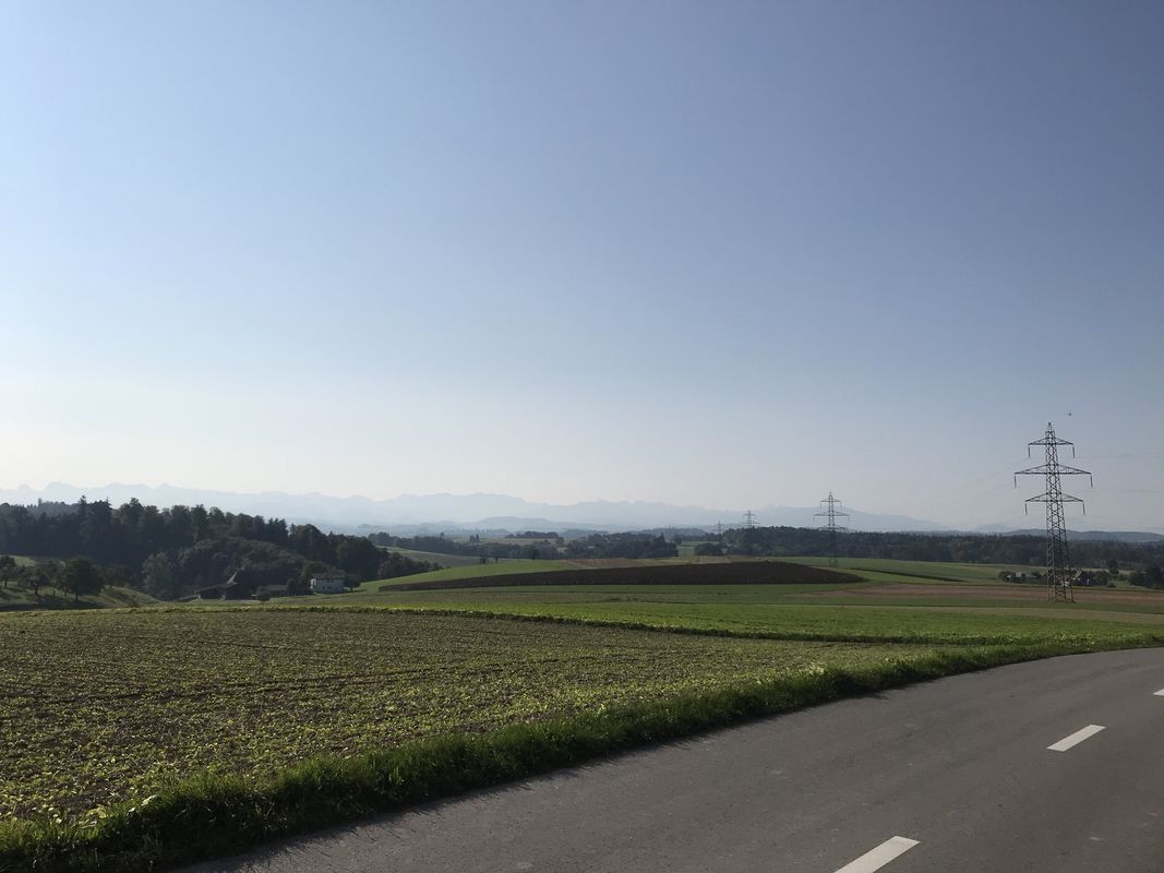 1. Etappe - Oberdiessbach - Le Lavandou (Oberdiessbach bis Saint Sulpice)