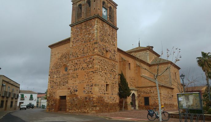 Foto 1 der Bikemap-Route "La Mancha 2: Daimiel-Bolaños de Calatrava-Almagro-Granátula de Calatrava-Calzada de Calatrava"