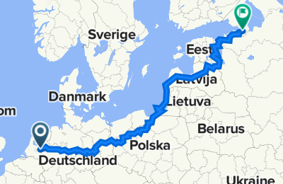 Route in der Bikemap App öffnen