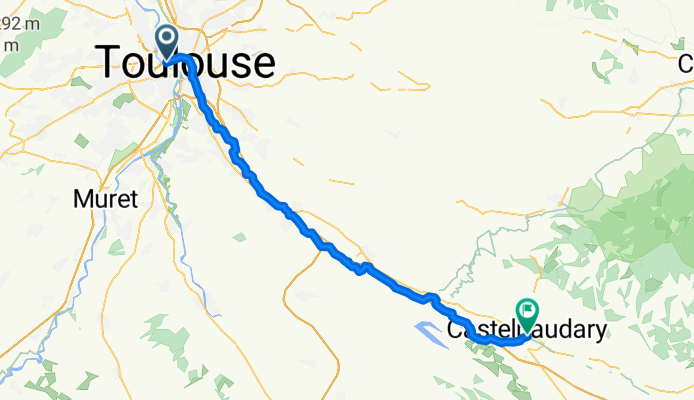V80 Toulouse to Castelnaudary