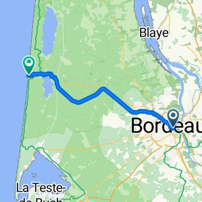 Bordeaux to Lacanau Ocean
