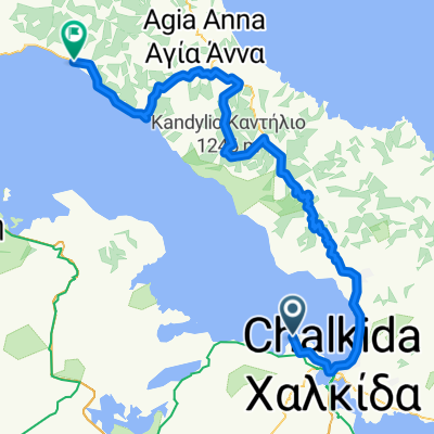 Route Greece day 13