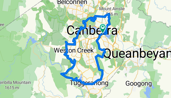 Canberra Centenary Trail - Day 1