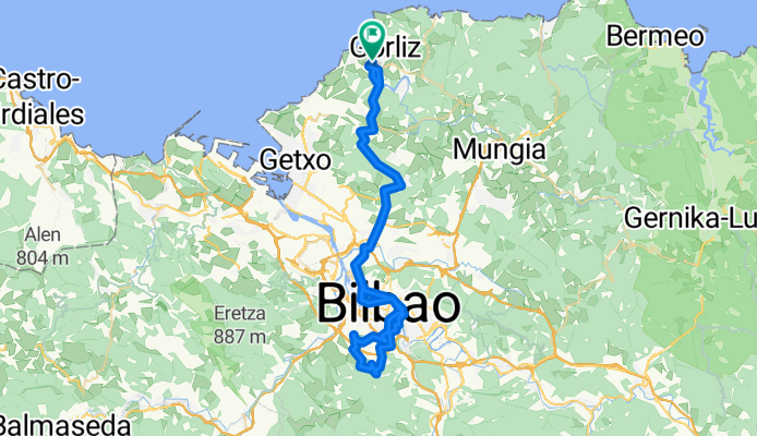 Ruta a clase: A-2 + Arraiz