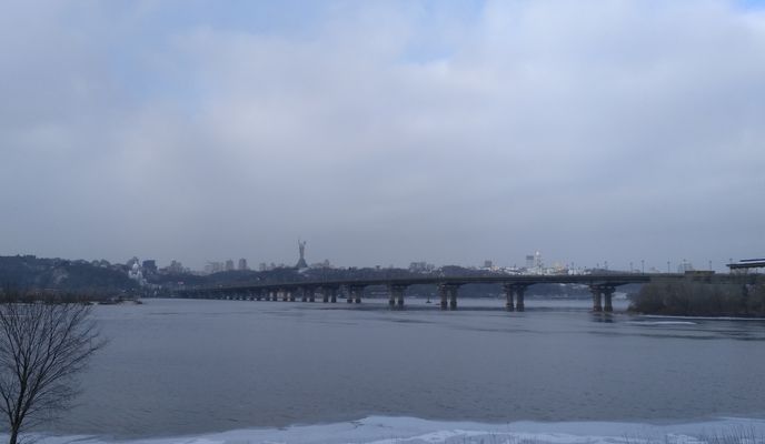 Photo 1 of the Bikemap route "Bereznyaki-Osokorky" Photo 1 of the Bikemap route "Bereznyaki-Osokorky"