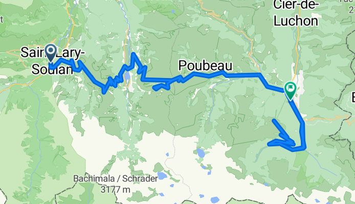 4-StLary-Col d'Azet-ColPerysourde-ColSuperagneres-Bagneres