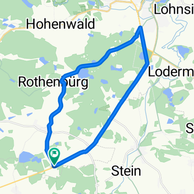 Roller-Route Rund um den Mühlnickelweiher