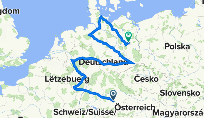 Bundesländer Hauptstädte ab München-Berlin