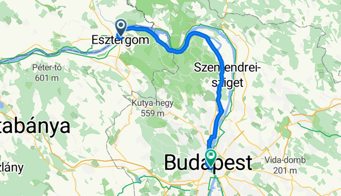 step#6 ESZTERGOM - BUDAPEST (71 km)