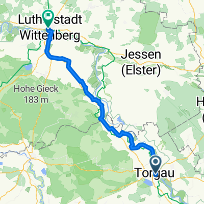 Von Torgau nach Wittenberg