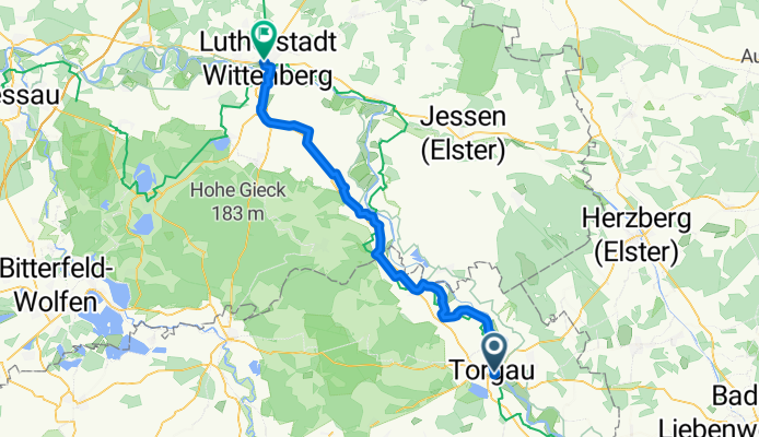 Von Torgau nach Wittenberg