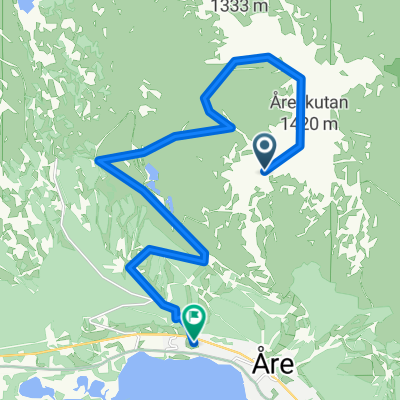 Åre top tour to Fjällbyn