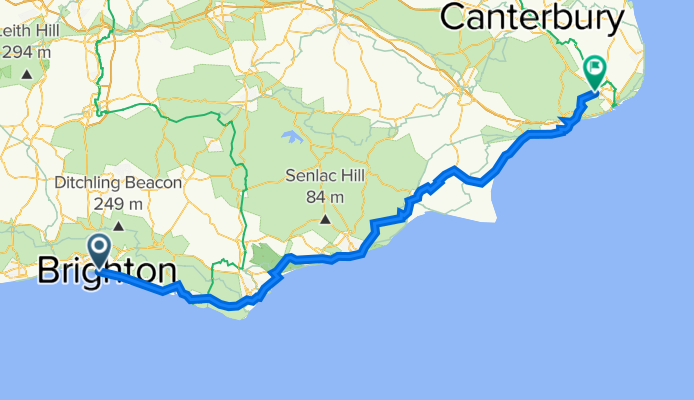 Brighton to Dover