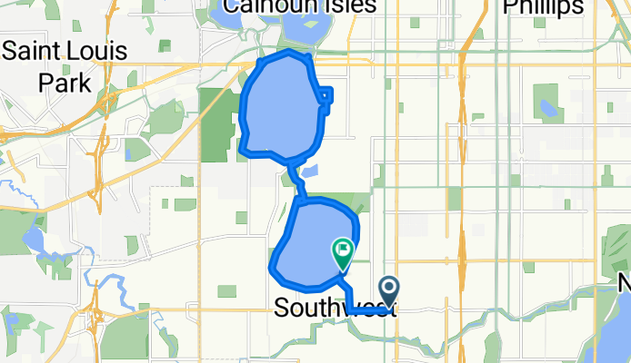 LAKES HARRIET &amp; CALHOUN