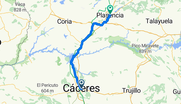 Cáceres - Plasencia MTB
