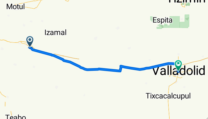 2010-03-26 Hoctun to Valladolid