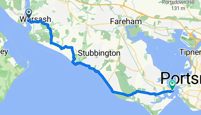 Warsash to Gosport