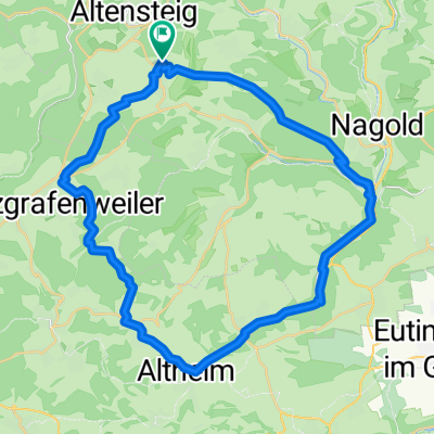 Rundfahrt um Haiterbach