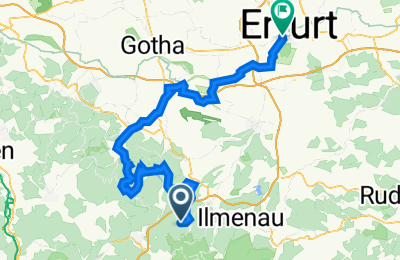 Route in der Bikemap App öffnen