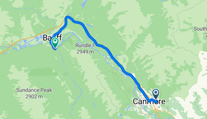 Benchland to Banff spring