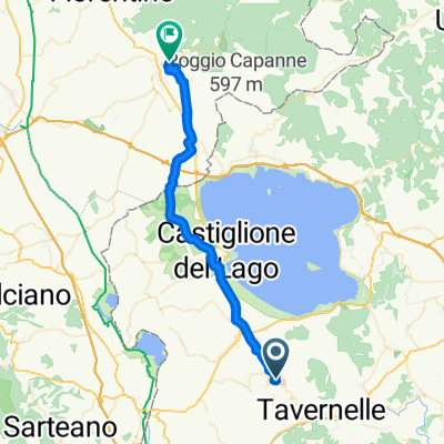 panicale to cortona