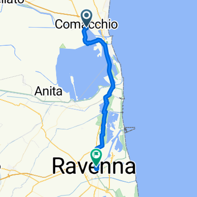 Comacchio - Ravenna+ veloce