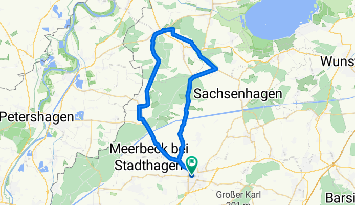 Stadthagen - Wiedensahl - Locum - Stadthagen