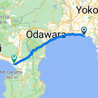 鐮倉腰越往沼津