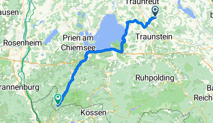Traunstein - Gardasee Tag 1