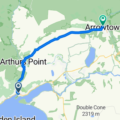 Queenstown- Arrowtown one way
