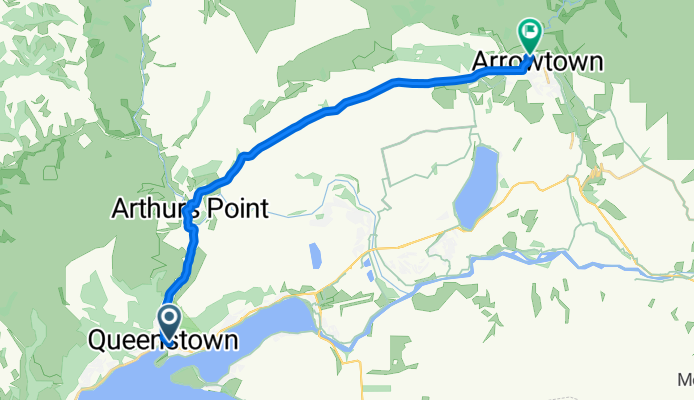 Queenstown- Arrowtown one way