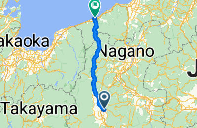 Route in der Bikemap App öffnen