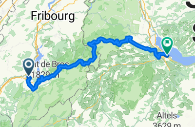 Route in der Bikemap App öffnen
