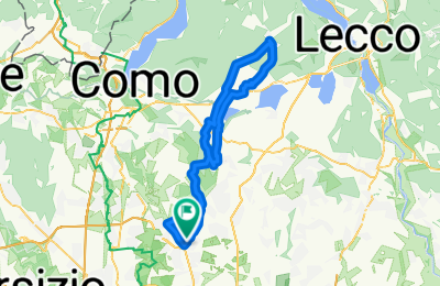 Route in der Bikemap App öffnen