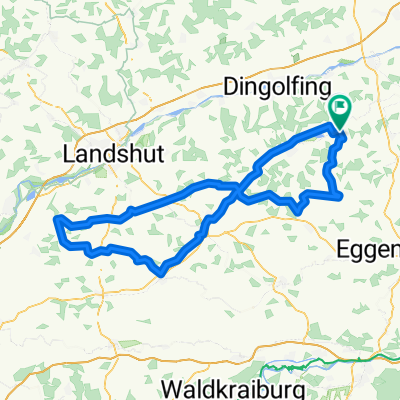 Durchs Vilstal Rtg Moosburg - Vilsbiburg zurück