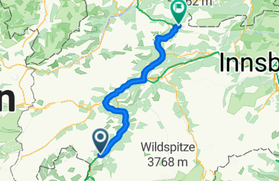 Route in der Bikemap App öffnen