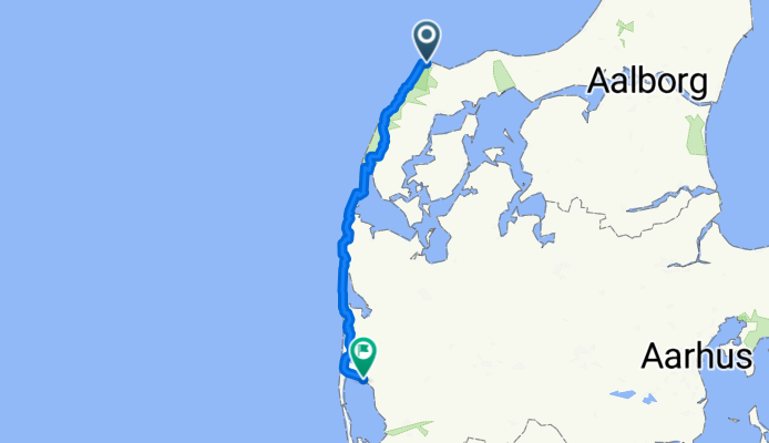 West danemark - Hanstholm to Ringkobing