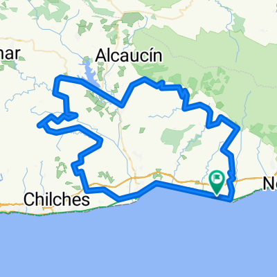 Torre del Mar, Almayate, Iznate, Cuter, Romanes, Canilias, sedella, competa, torrox 125km