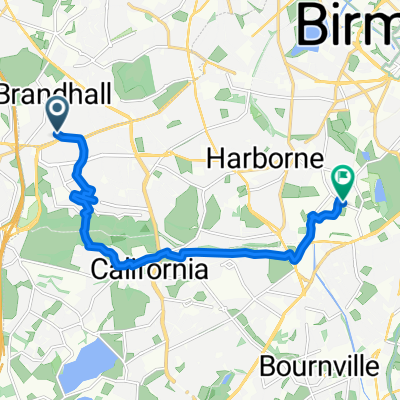 Quinton to Uni, the scenic route