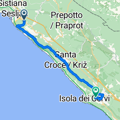 Wanderung-Sistiana-Santa Croce-Prosecco-Miramare