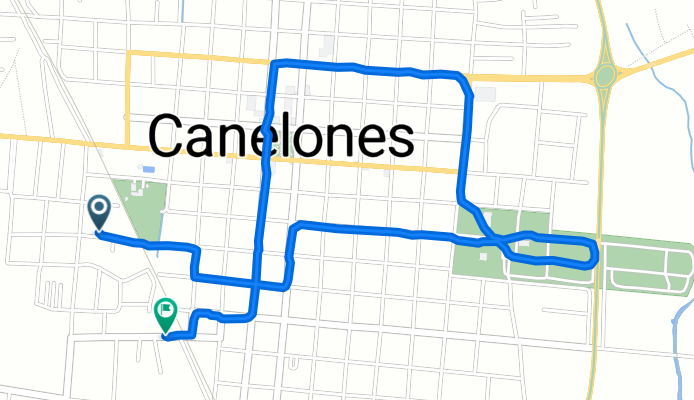 recorrido pinchazo