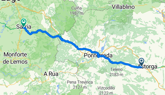 Tappa 26 | Astorga - Sarria