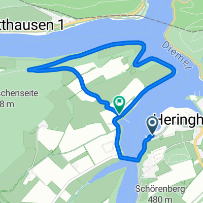 Diemelsee Schiffsanleger Rundkurs
