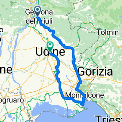 Gemona - Monfalcone - Udine